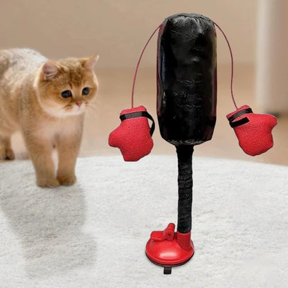 Portable Cat Punching Bag Toy - PawTyson's Punching Bag